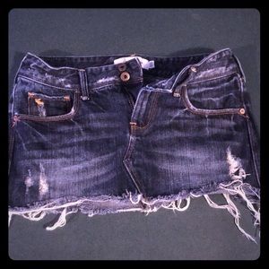 Abercrombie Girls Jean Skirt